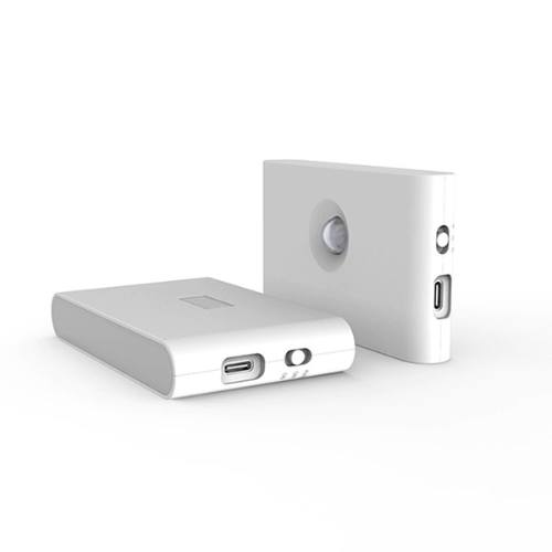 Hjemix | Trådløse LED Nattlamper med Bevegelsessensor | USB-oppladbare | Mykt Varmt Lys