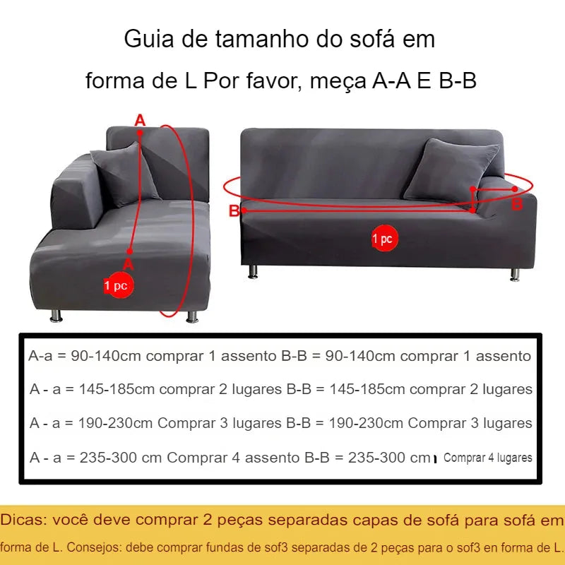 Hjemix | Sofa trekk laget av jacquardstoff - Zion™