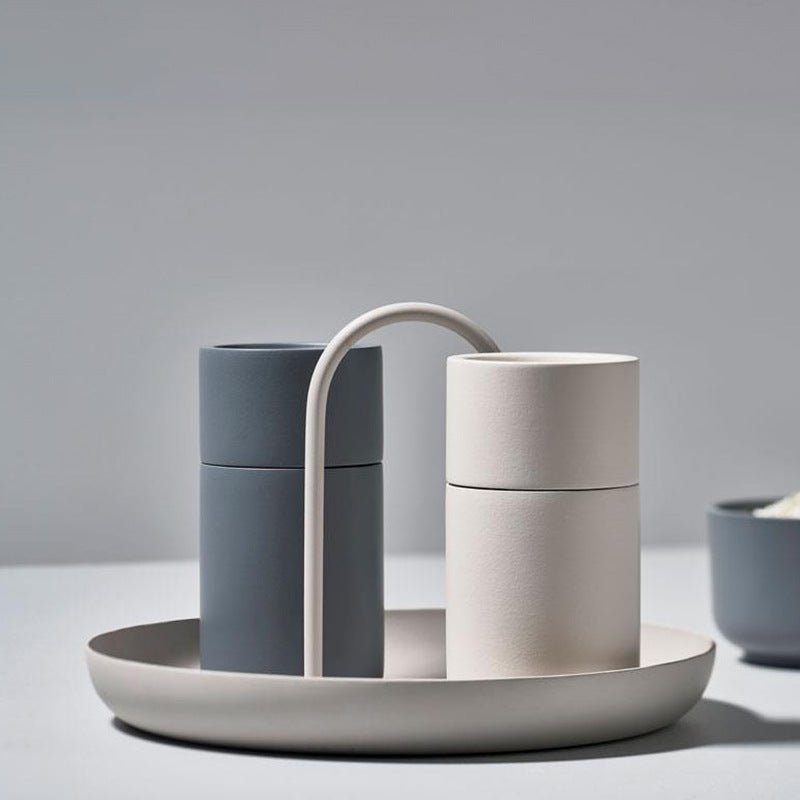 Hjemix | Minimalistisk, rund, dekorativt fat