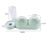 Hjemix | Minimalist Twin-Bowl Kattematfordeler