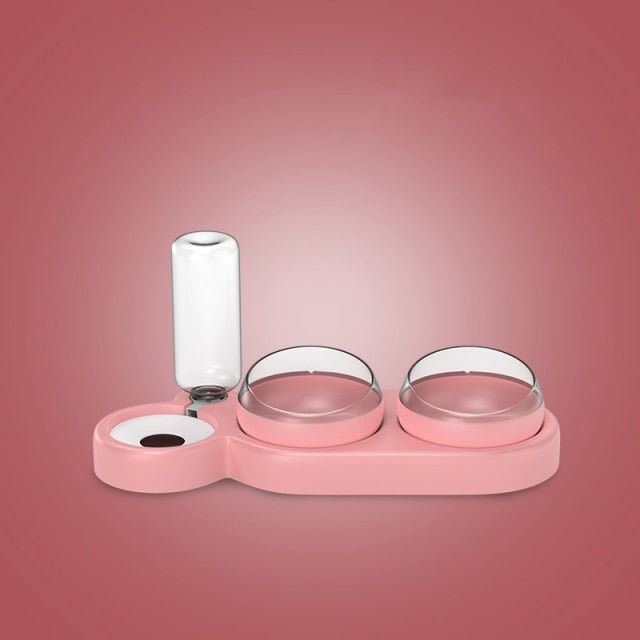 Hjemix | Minimalist Twin-Bowl Kattematfordeler