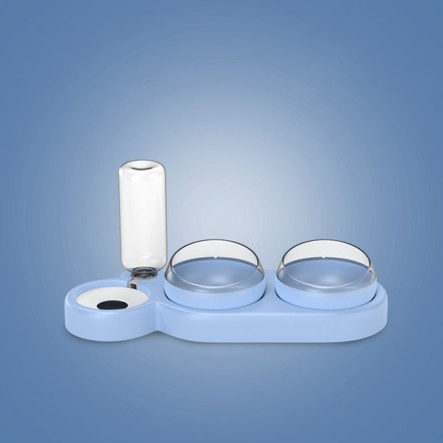 Hjemix | Minimalist Twin-Bowl Kattematfordeler