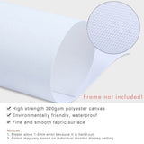 Hjemix | ArtLuxe Moderne Abstrakt Rothko Veggkunst Plakat | Lerret | Minimalistisk Design | Dekor for Stue og Kontor