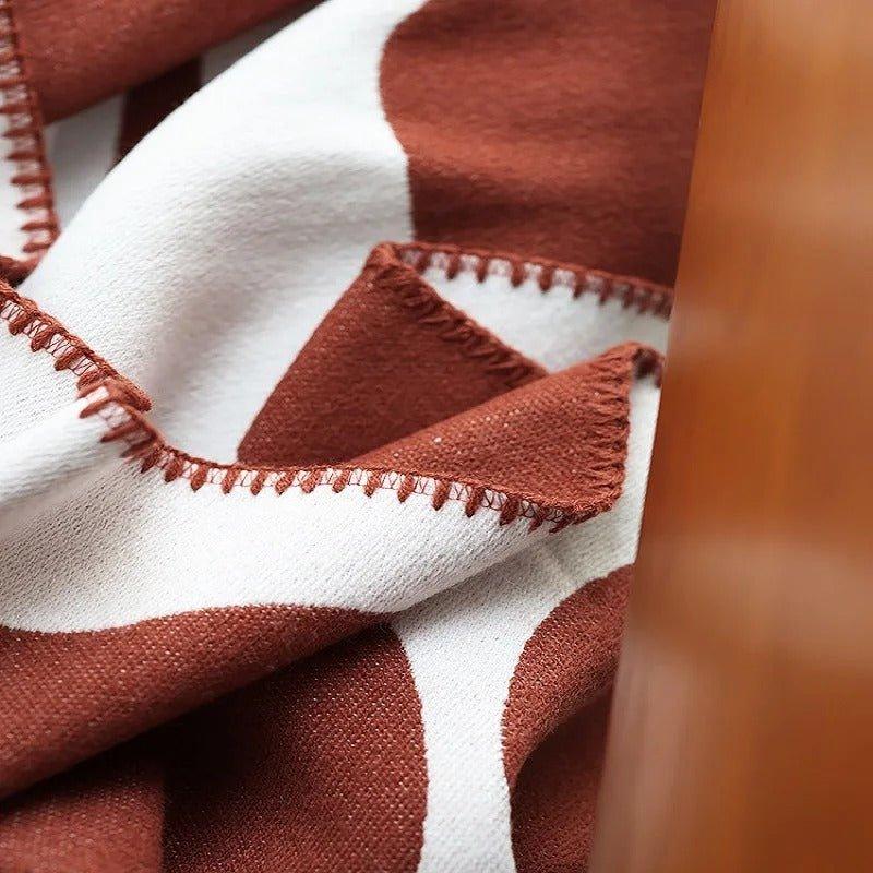 Hjemix | Moderne, Abstrakt Kastepledd i Bohemsk Stil – Nordisk Stil Pledd, Sengeteppe, Bedekledninger
