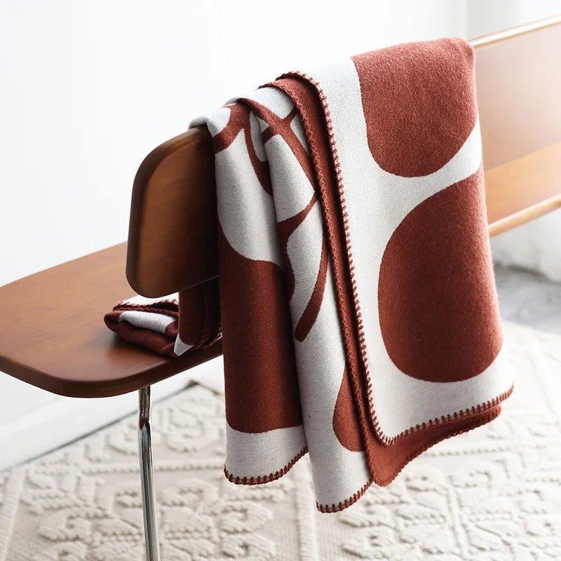 Hjemix | Moderne, Abstrakt Kastepledd i Bohemsk Stil – Nordisk Stil Pledd, Sengeteppe, Bedekledninger