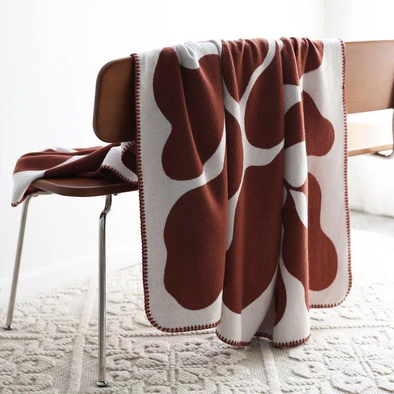 Hjemix | Moderne, Abstrakt Kastepledd i Bohemsk Stil – Nordisk Stil Pledd, Sengeteppe, Bedekledninger