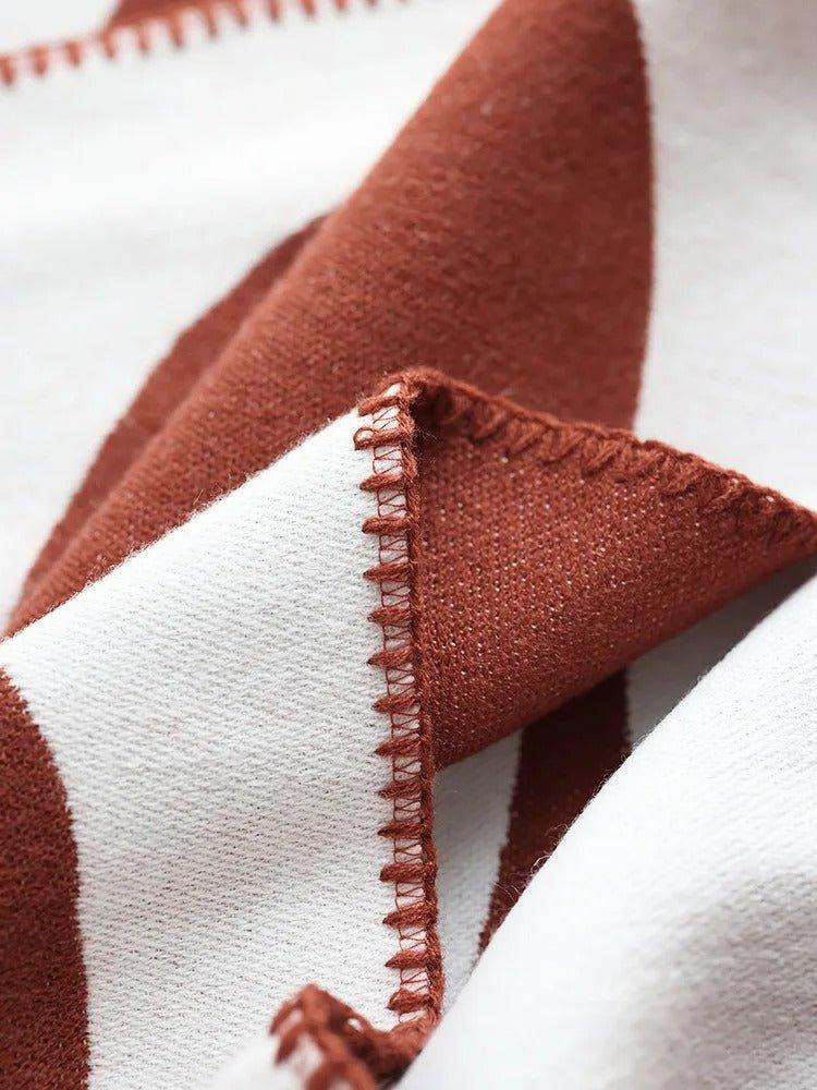 Hjemix | Moderne, Abstrakt Kastepledd i Bohemsk Stil – Nordisk Stil Pledd, Sengeteppe, Bedekledninger