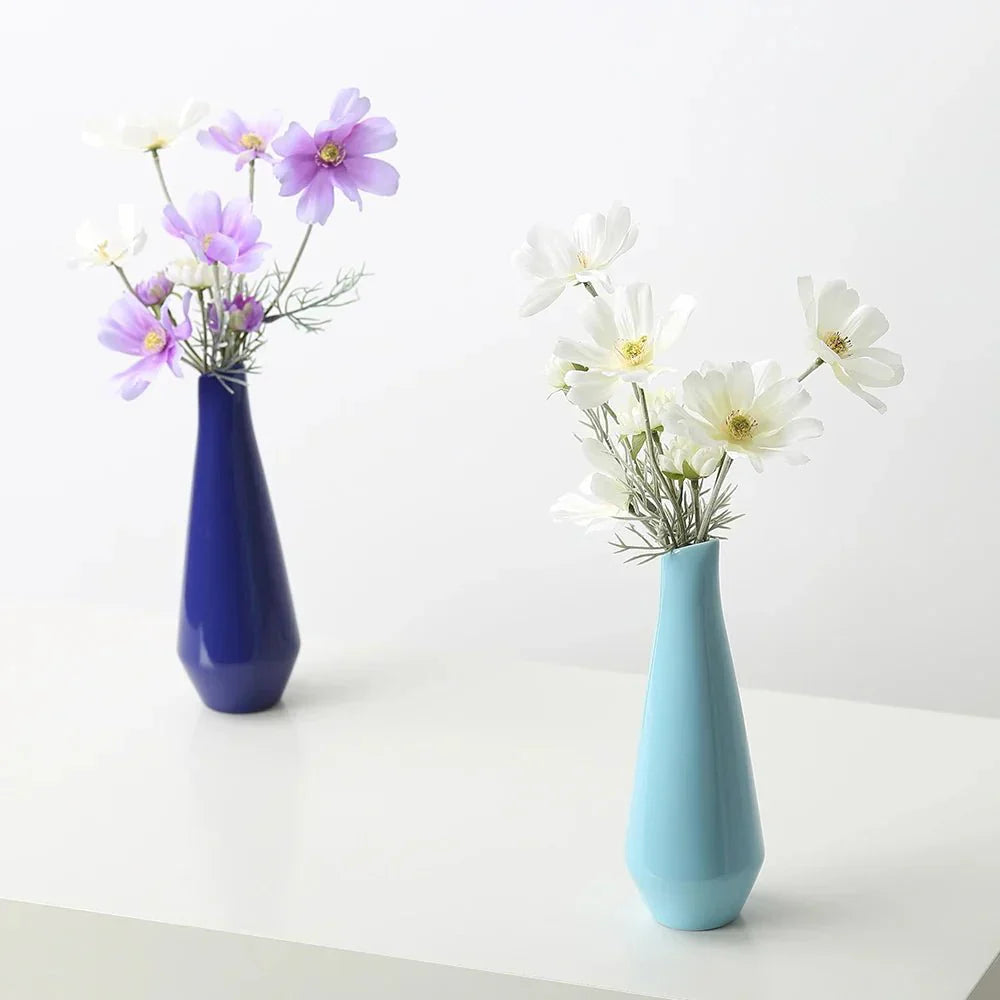 Hjemix | Moderne Lyse Farge Solid Farge Porselensvase