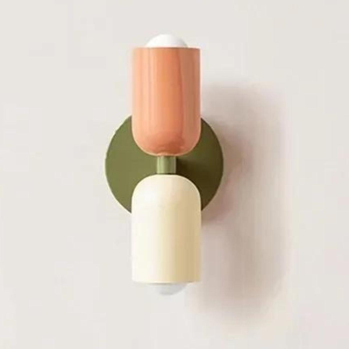 Hjemix | Dobbel Hode Vegglampe