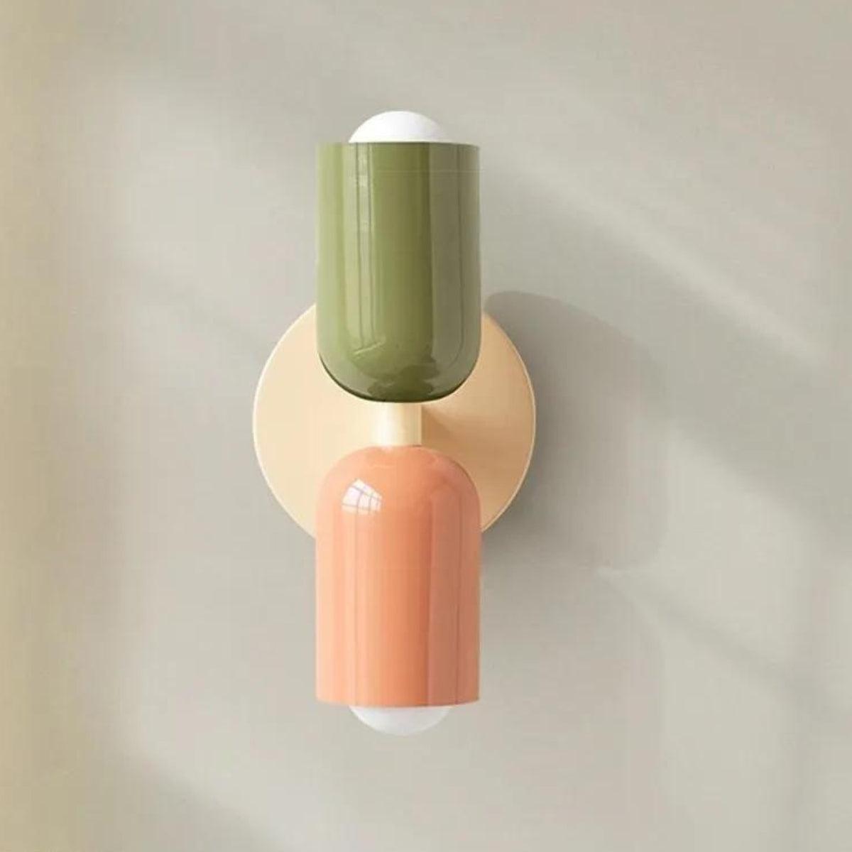 Hjemix | Dobbel Hode Vegglampe