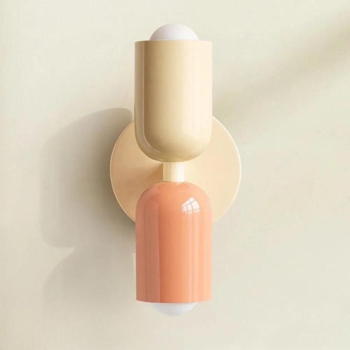 Hjemix | Dobbel Hode Vegglampe