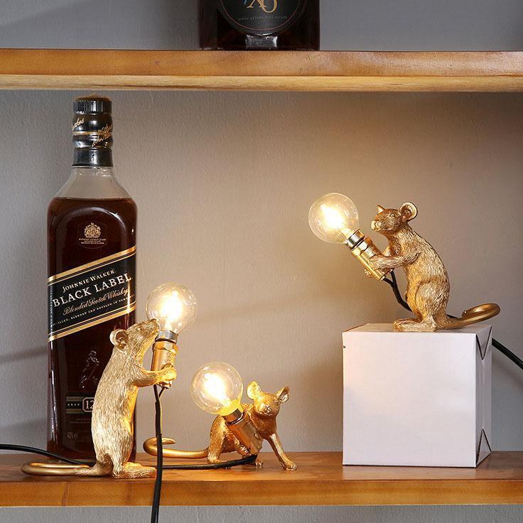 Hjemix | Muse lampe - Unik og stilfull dekorasjon for hjemmet