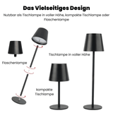 Hjemix | LED Bordlampe – Trådløs, Berøringskontroll & Dimmbar Lys