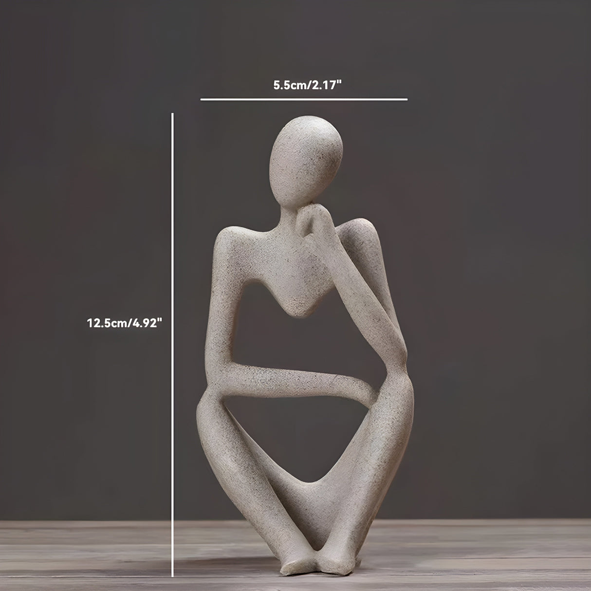 Hjemix | Abstrakt Tenker Skulptur Hjem Dekor