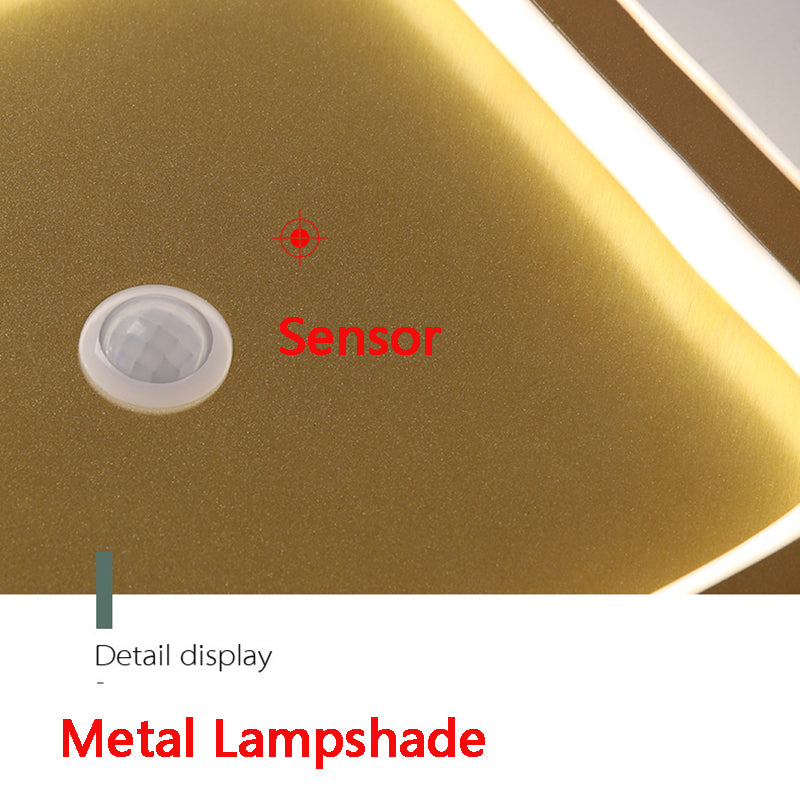 Hjemix | MotionGlide PIR Bevegelsessensor LED Taklampe | Smart Belysning | Energisparende | Perfekt for Gang & Bad