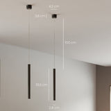 Hjemix | RayAura Minimalistisk LED Pendellampe | Moderne Design | Elegant Taklampe for Stue & Kontor