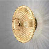 Hjemix | – Glass med bølgete lys vegglampe