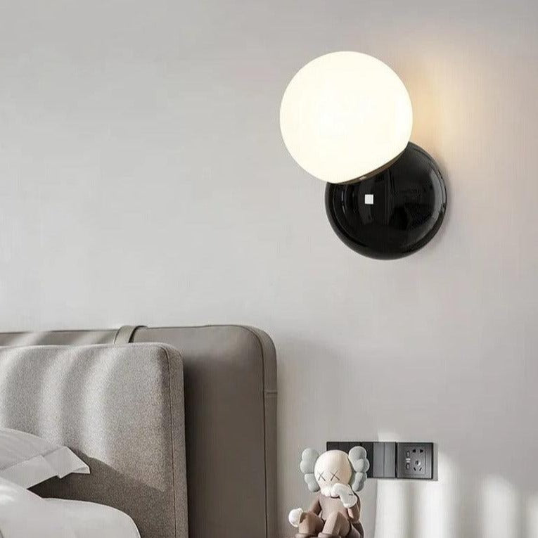 Hjemix | Nordisk Boble Vegglampe | Trykknappbryter