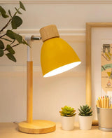Hjemix | Nordisk Bordlampe | Tre, Jern