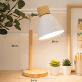 Hjemix | Nordisk Bordlampe | Tre, Jern