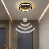 Hjemix | MotionGlide PIR Bevegelsessensor LED Taklampe | Smart Belysning | Energisparende | Perfekt for Gang & Bad