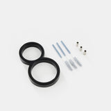 Hjemix | Svart Husnummer | Moderne og Værbestandig Hus Dekorasjon