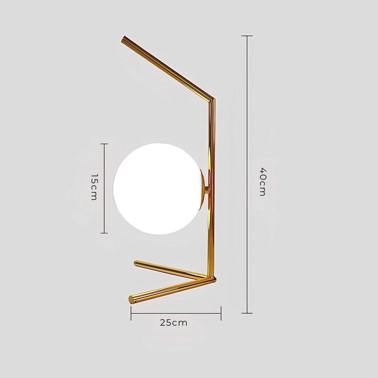 Hjemix | Glass Bordlampe