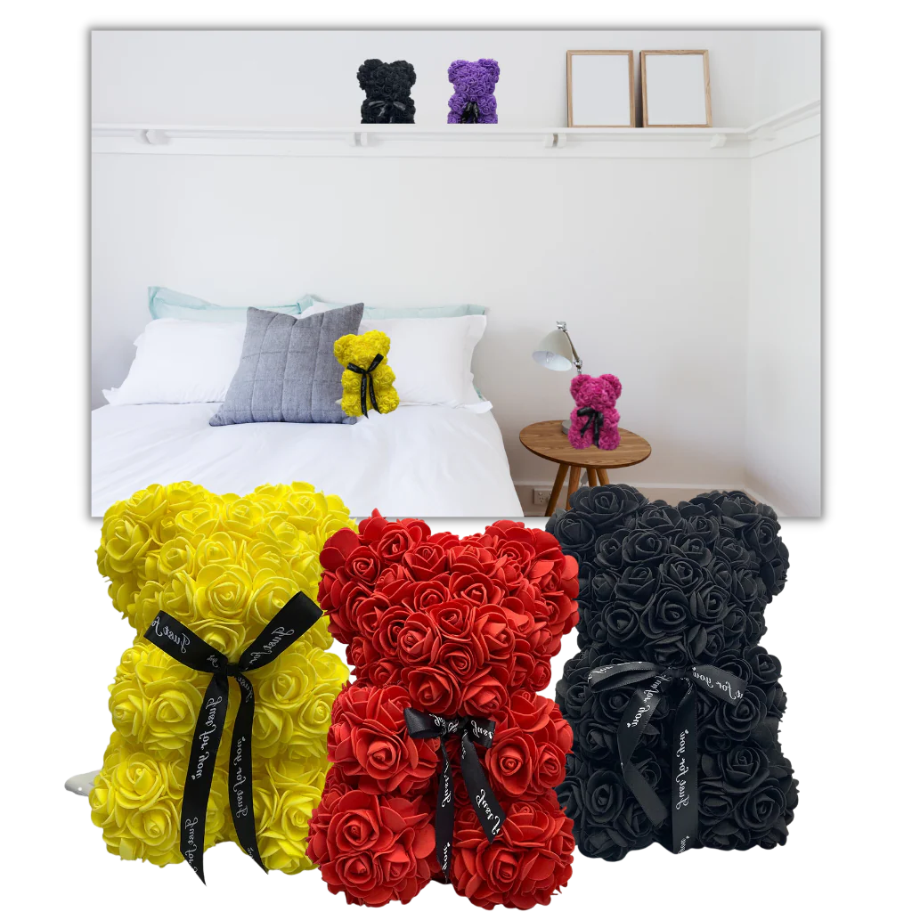 Hjemix | Rose Teddybjørn