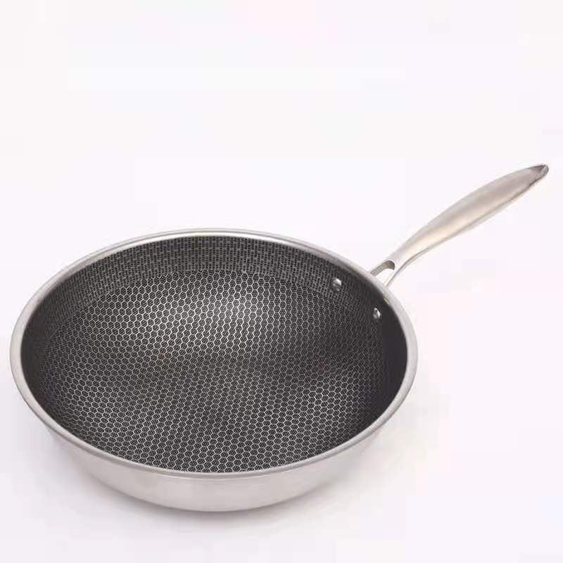 Hjemix | KitchenPro | Non-stick rustfritt stål stekepanne