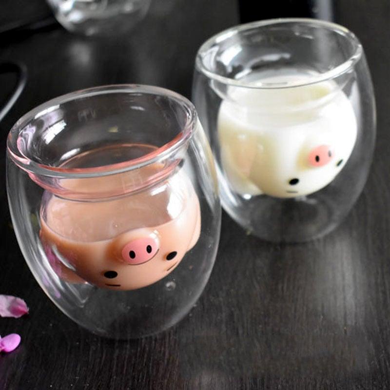 Hjemix | Piggy Glass - Varmeresistent Glass