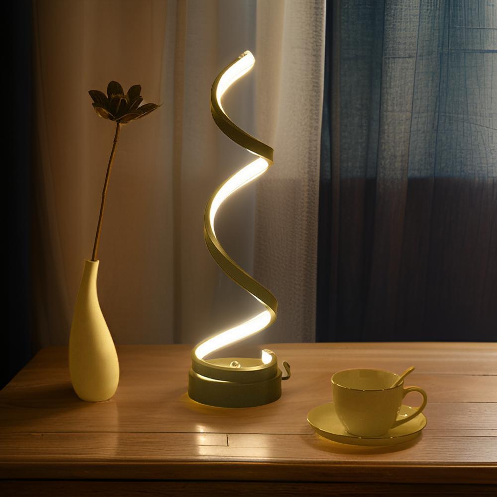 Hjemix | Moderne LED bordlampe med berøringskontroll og varmt lys
