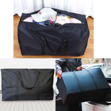 Hjemix | 2 deler stor kapasitet flyttbar bag, med sterke glidelåser og bærehåndtak, oppbevaringsbag for klær, flyttemateriell, plassbesparende oppbevaringsbag organisator, egnet for flytting, reise, pakking
