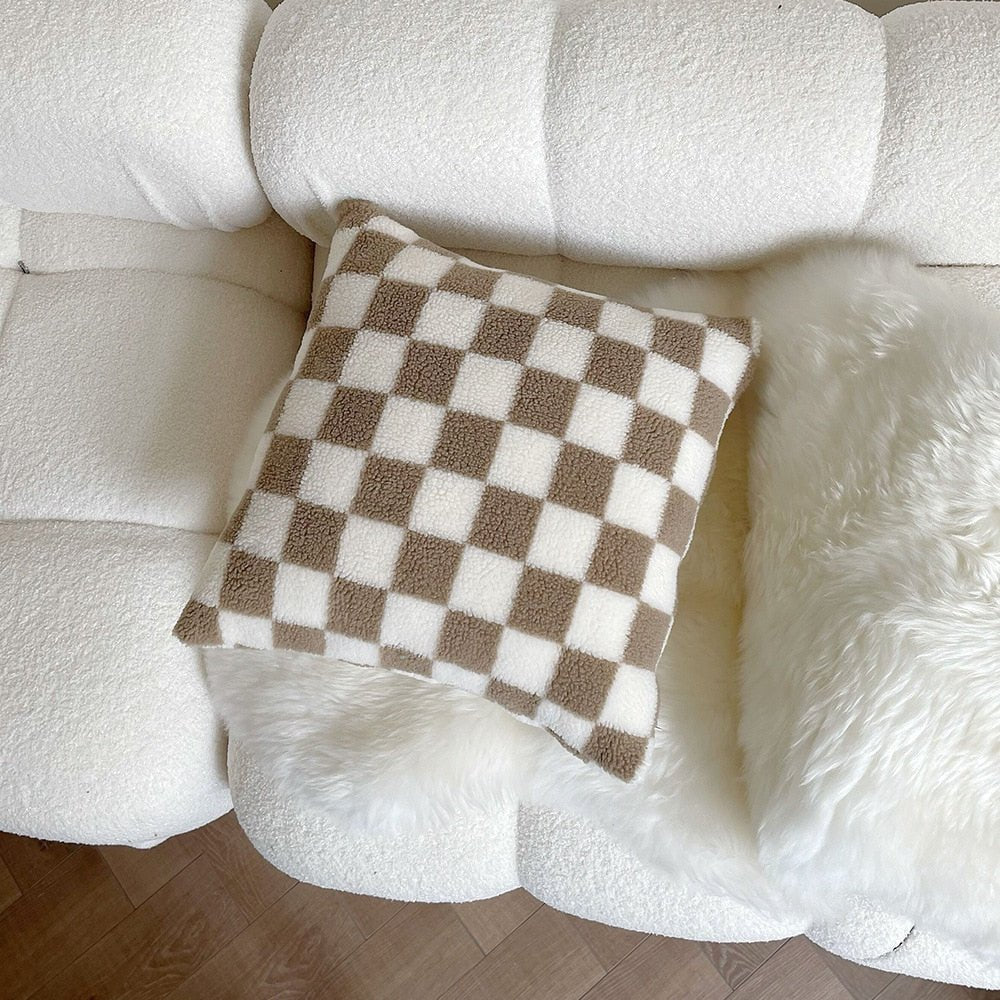 Hjemix | Plush fleece rutete putevar