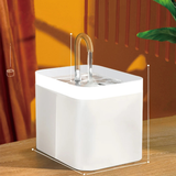 Hjemix | Ultra-stille kjæledyrvannfontene med intelligent filtrering - 1,5 l rustfritt stål