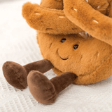 Hjemix | Pretzel Croissant Toast Bread Plush Toy