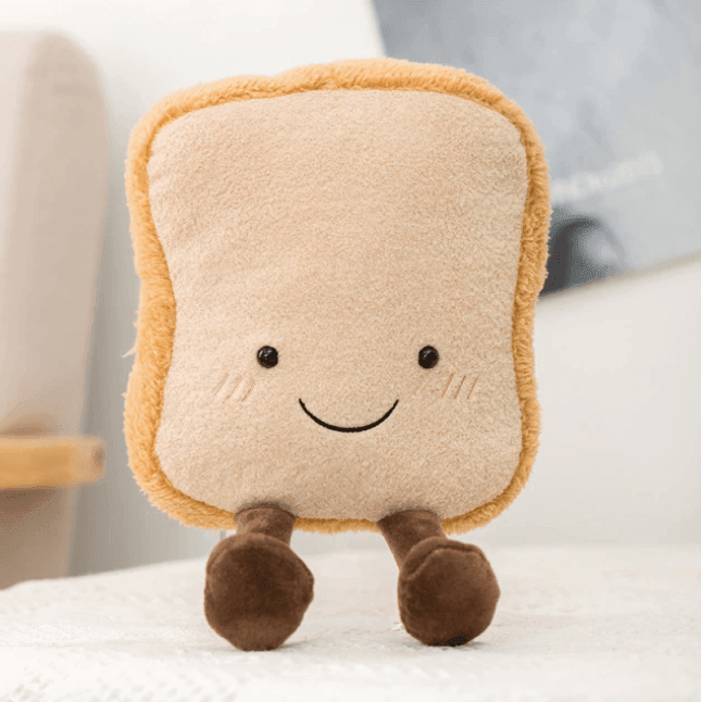 Hjemix | Pretzel Croissant Toast Bread Plush Toy