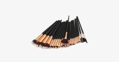 Hjemix | 24-delt Pro Black Brush Set