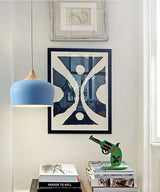 Hjemix | Pendellamper laget av metall og tre i delikate pastellfarger