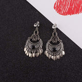 Hjemix | 5 fargede dusk vintage clips øreringer uten piercing