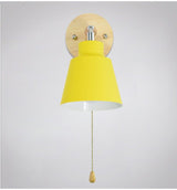 Hjemix | Rotérbar Collin Vegglampe med Trekksnor Bryter