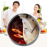 Hjemix | Hot Pot Twin Split Rustfritt Stål Panne
