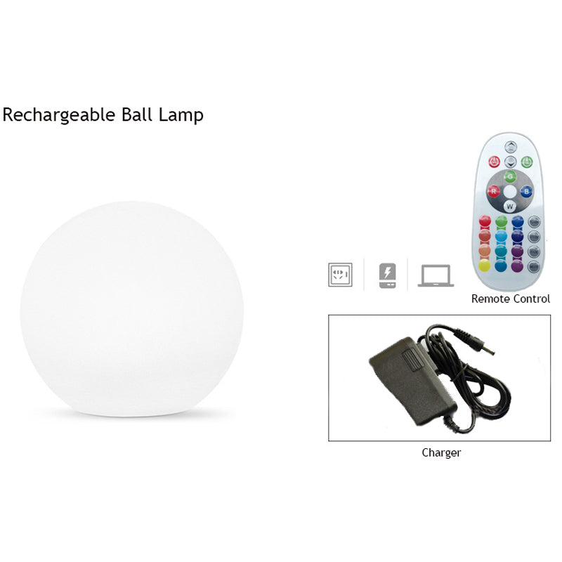 Hjemix | Vanntett LED Hage Ball Lys RGB