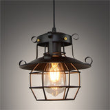 Hjemix | Retro antikk industriell taklampe