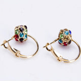 Hjemix | Fashion Østerriksk Krystall Ball Gull/Sølv Øredobber