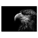 Hjemix | Natur Ville Dyr Afrika Wildlife Svart Hvit - Lerretsveggkunst Maleri