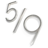 Hjemix | Sølv moderne husnumre