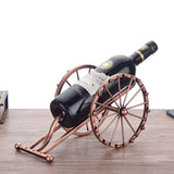 Hjemix | Antique Cannon Wine Bottle Holder