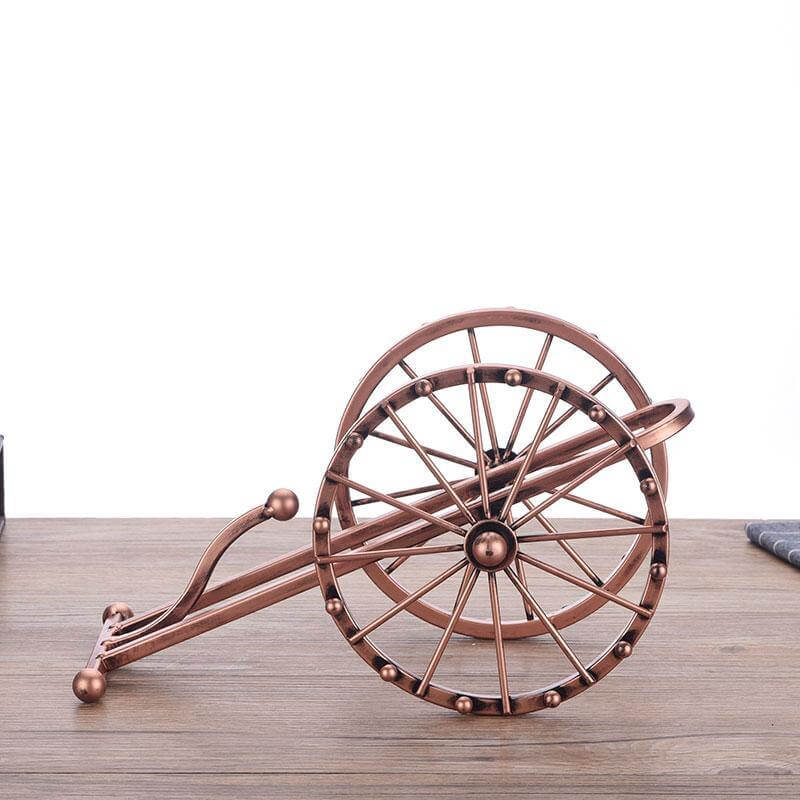 Hjemix | Antique Cannon Wine Bottle Holder