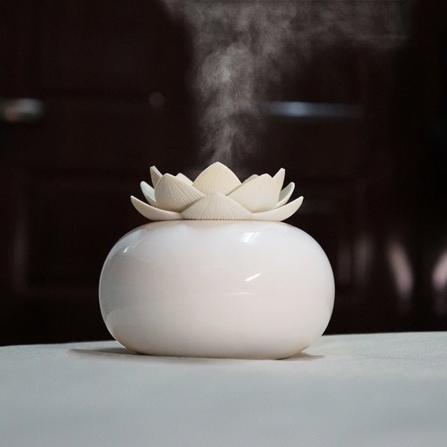 Hjemix | Lotus Ceramic Simplicity Aroma Luftfukter