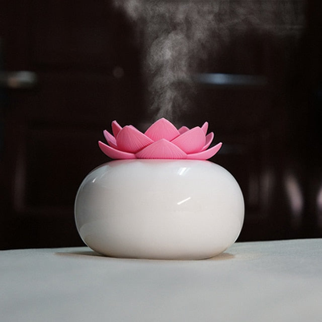 Hjemix | Lotus Ceramic Simplicity Aroma Luftfukter